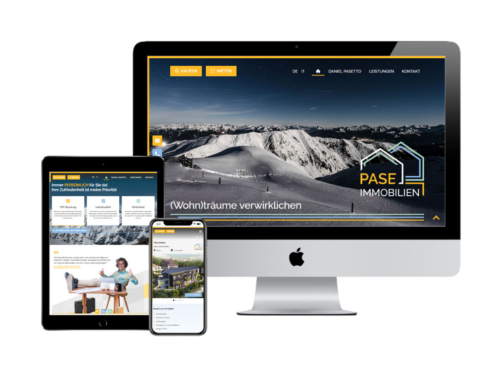 Pase Immobilien Website