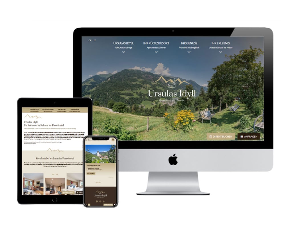 Ursulas Idyll Webdesign